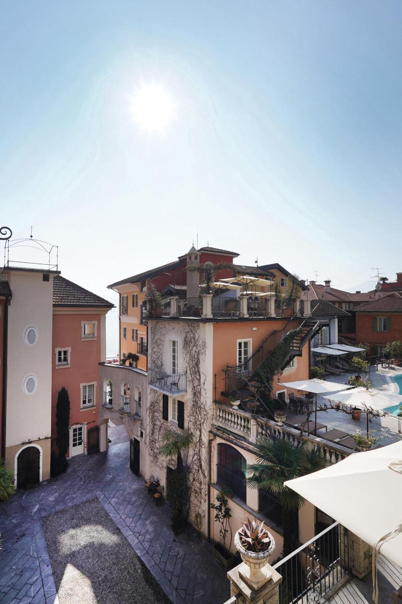 Residenza Dei Fiori Aparthotel Канеро Ривиера Екстериор снимка
