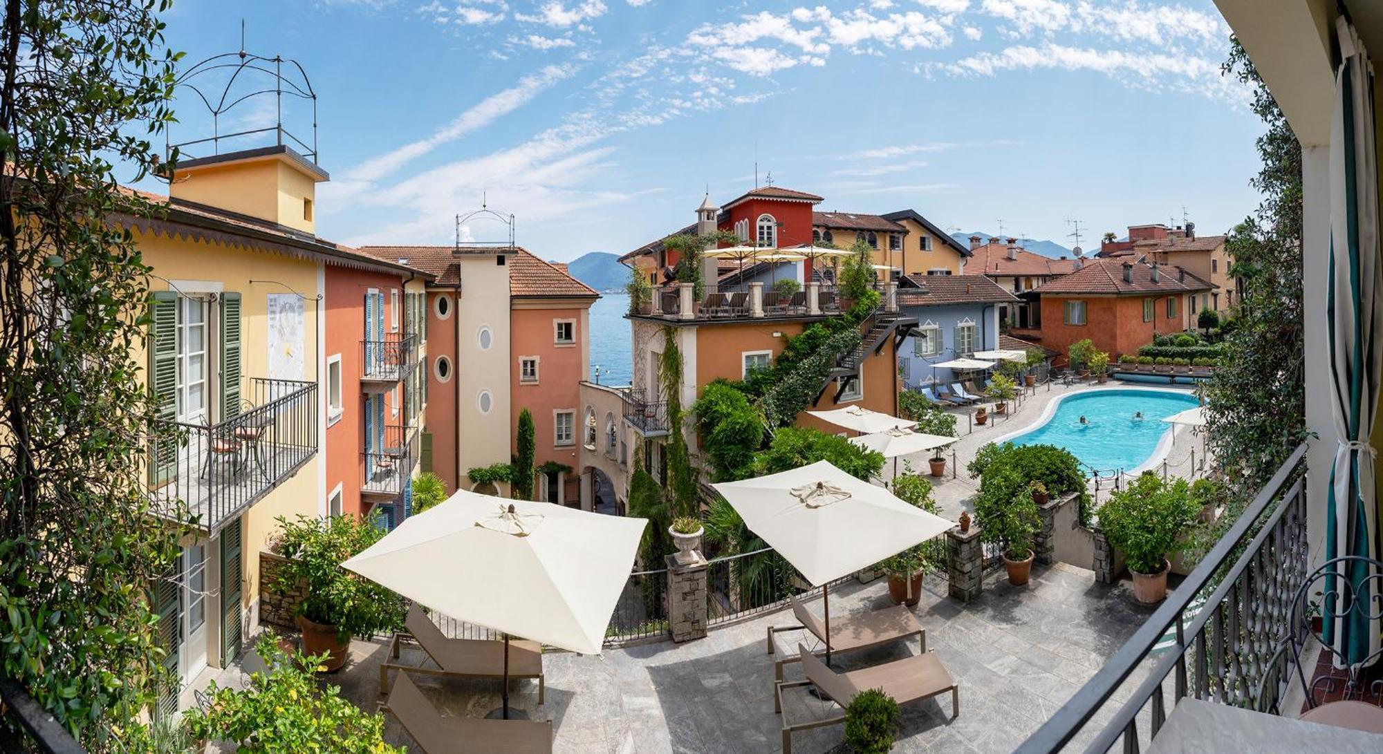 Residenza Dei Fiori Aparthotel Канеро Ривиера Екстериор снимка
